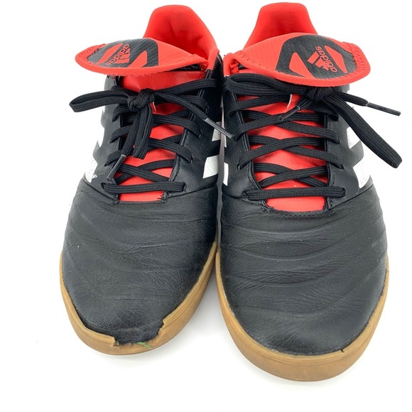 Adidas Red and Black Turf Sneakers Size 9 - Picture 2 of 8